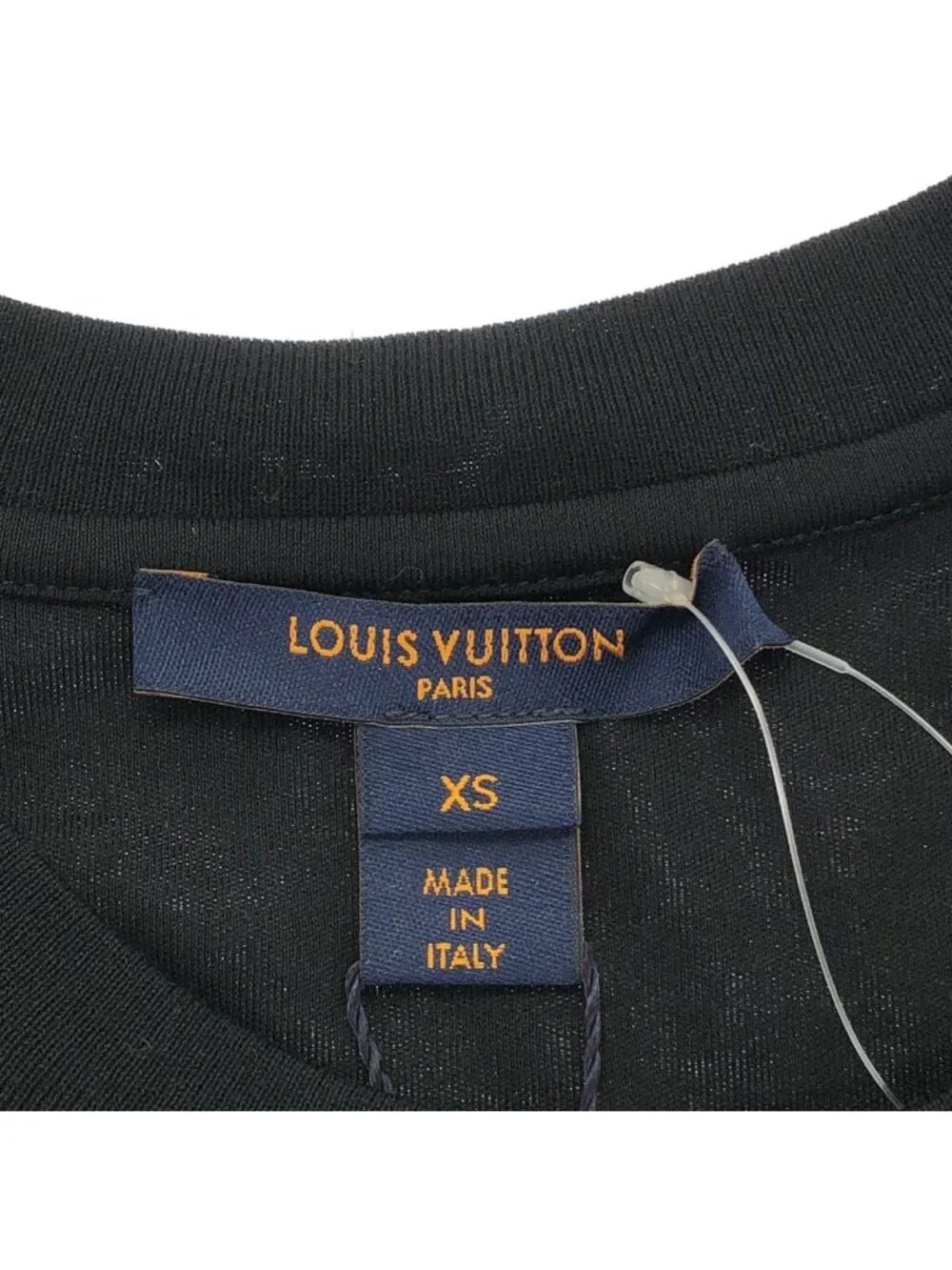 Louis Vuitton Front Silk Dress Black XS